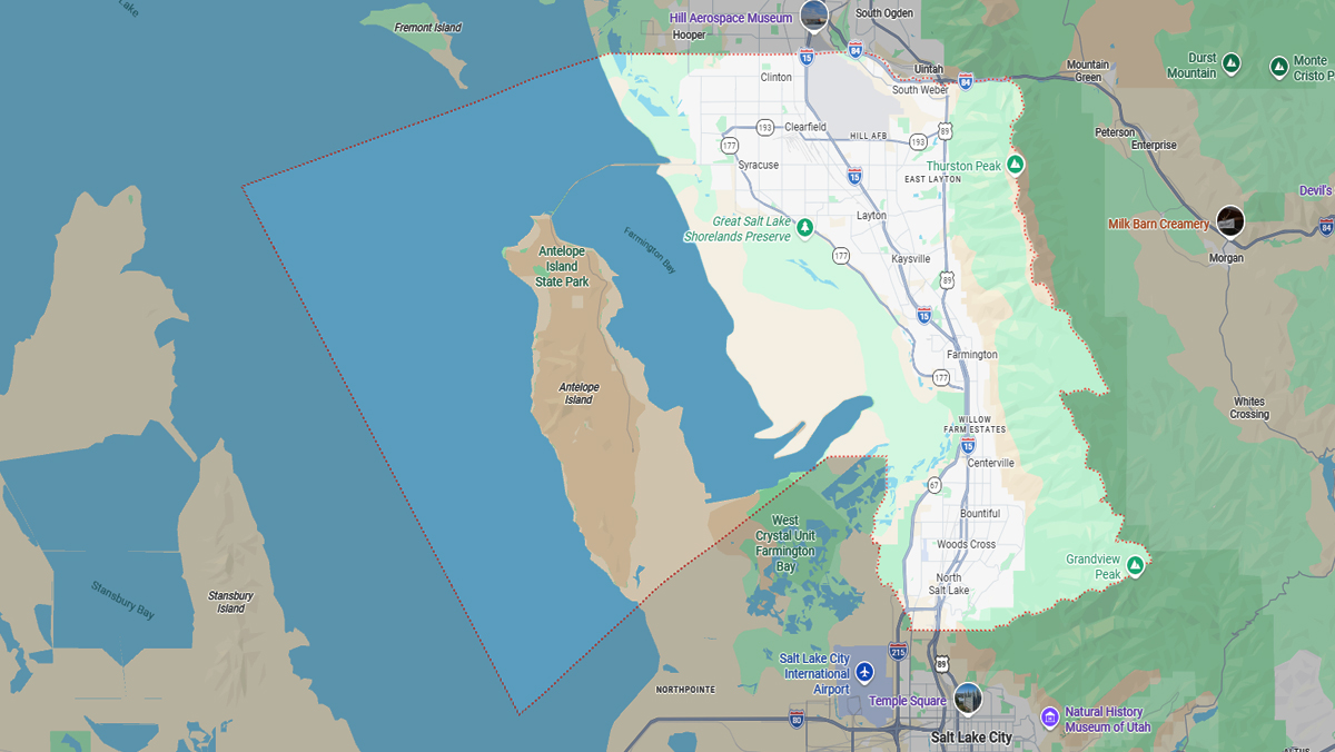 Services Area Maps – Davis County